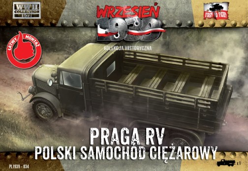 WWII Praga RV Troop Transporter in Polish Service