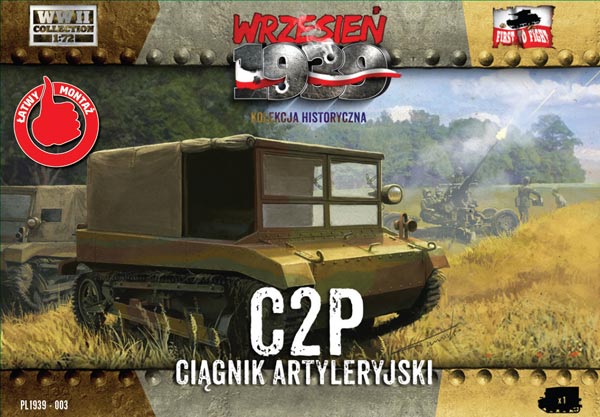 WWII C2P Polish Light Artillery Tractor