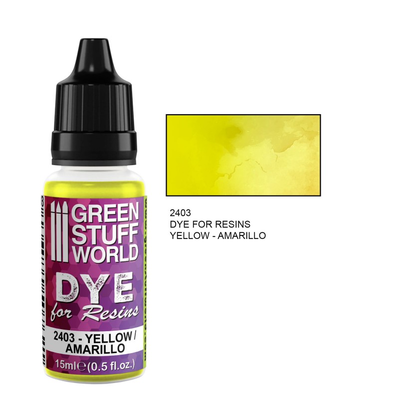 Dye For Resins - Yellow