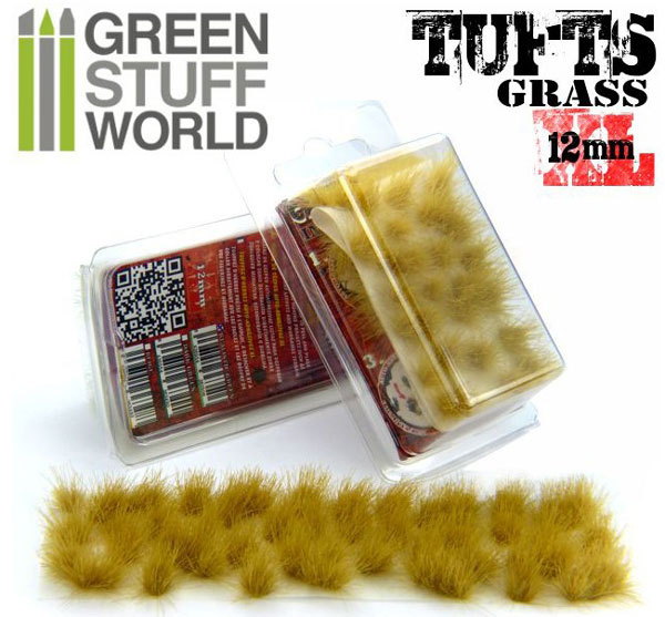 Grass TUFTS XL - 12mm self-adhesive - Beige