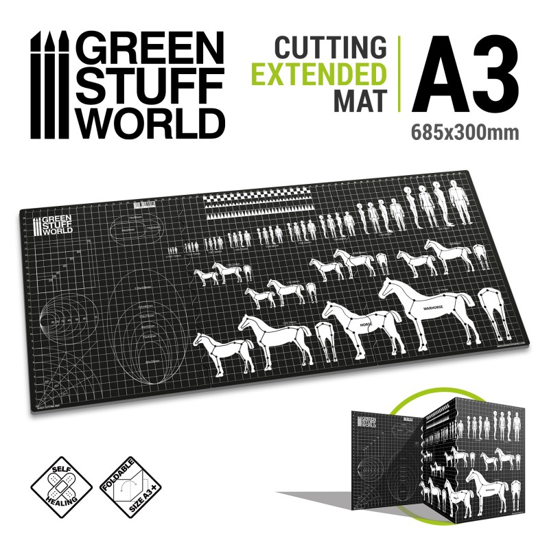 Scale Cutting Mat A3 Extended