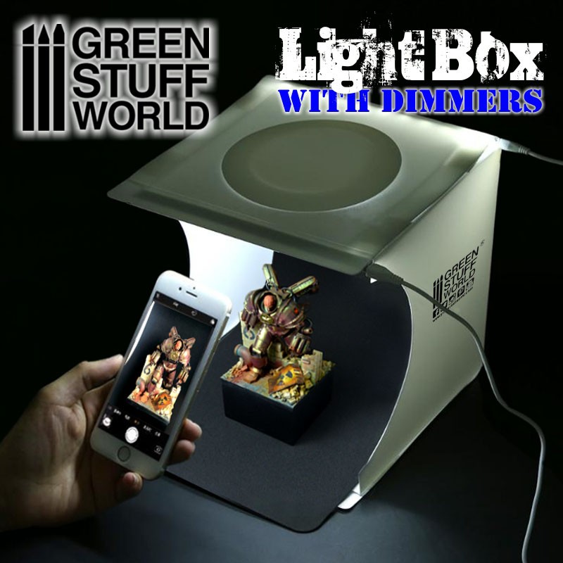 Portable Lightbox Studio with Dimmers