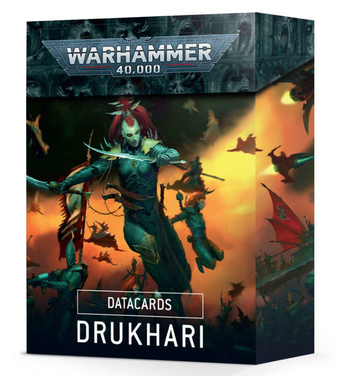 Datacards: Drukhari - ONLY 1 AVAILABLE AT THIS PRICE