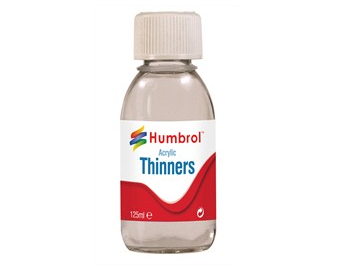 Humbrol Acrylic Paint Thinner 125ml Bottle