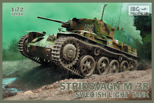 Stridsvagn M38 Swedish Light Tank