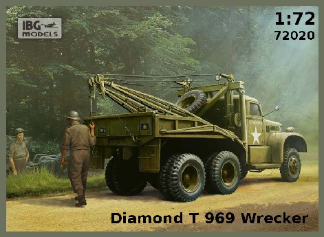 Diamond T 969 Wrecker Truck