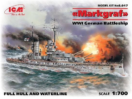 WWI German Markgraf Battleship