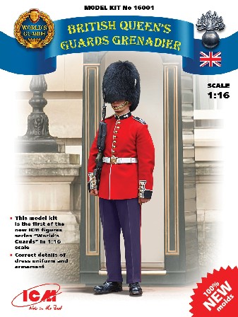 British Queens Guards Grenadier (New Tool)