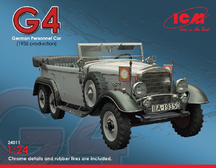 G4 1935 Production German Personnel Car