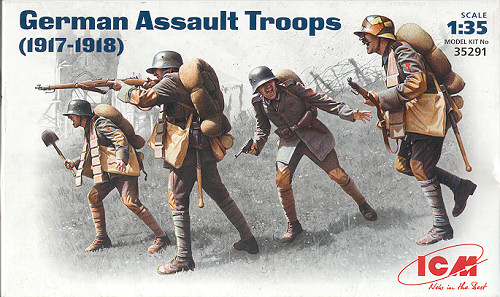 WWI German Assault Troops 1917-1918