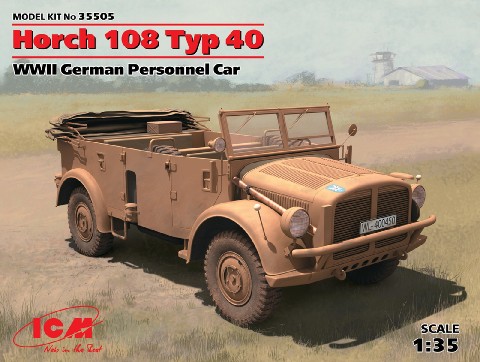 German Horch 108 Type 40 Personnel Car