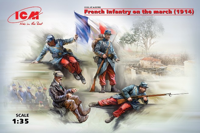 WWI French Infantry on the March 1914 (4)