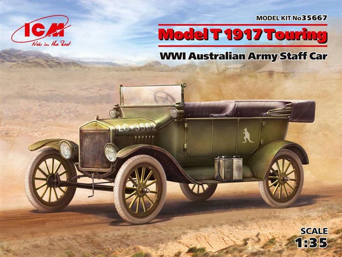 WWI WWI Model T 1917 Australian Army Staff Car
