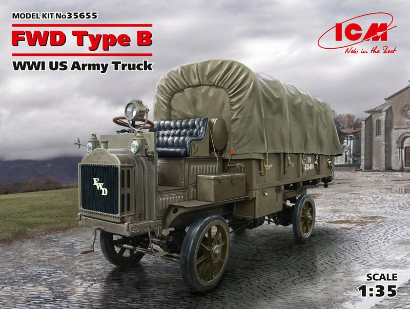 WWI US FWD Type B Army Truck