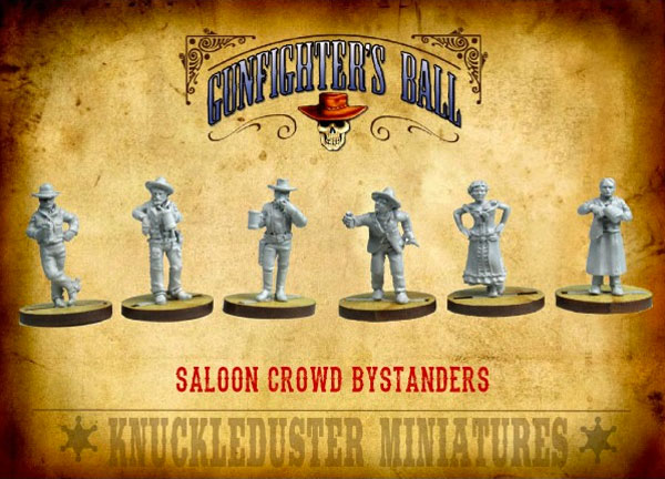 Gunfighters Ball - Saloon Crowd Bystander Pack