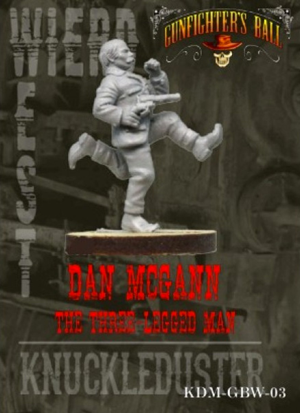 Dan McGann, the Three-Legged Man
