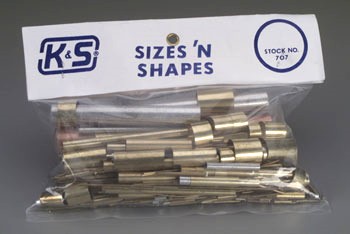 Sizes & Shapes Small & Large Metal Pieces (Approx. 1lb. Bag)