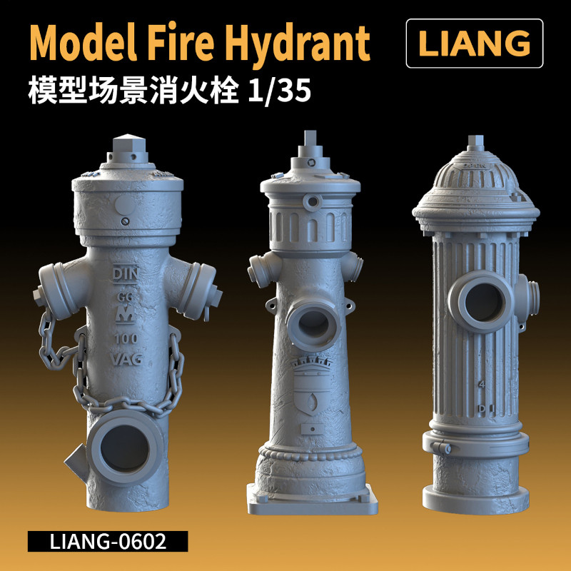 Model Fire Hydrant 1/35