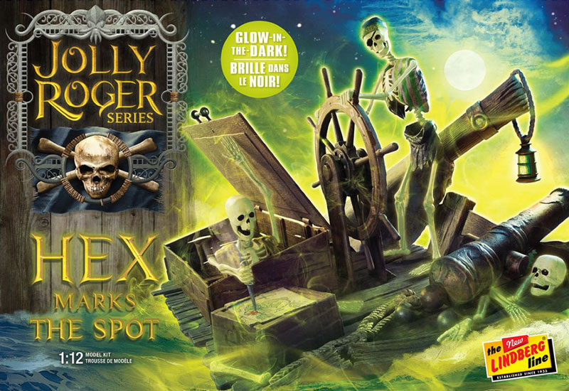 Jolly Roger Series: Hex Marks the Spot Glow-in-the-Dark