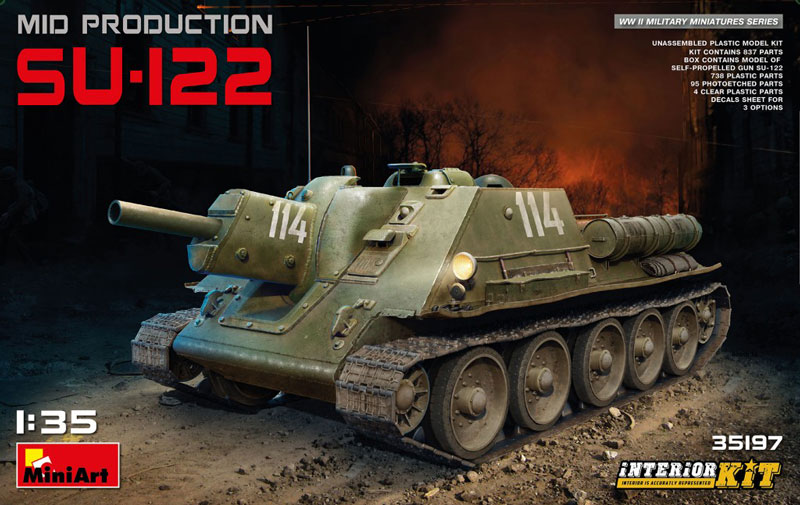 SU-122 Mid Production [Interior Kit]