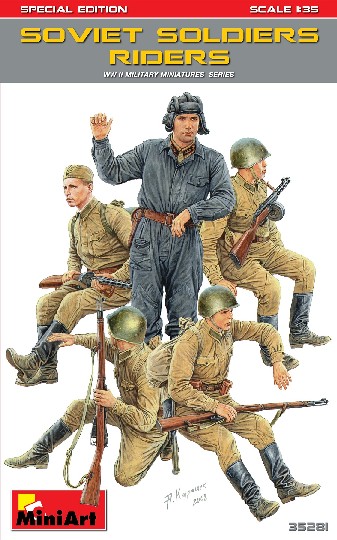 WWII Soviet Soldiers Riders (5)