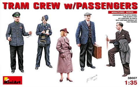 Tram Crew (2) & Passengers (3)