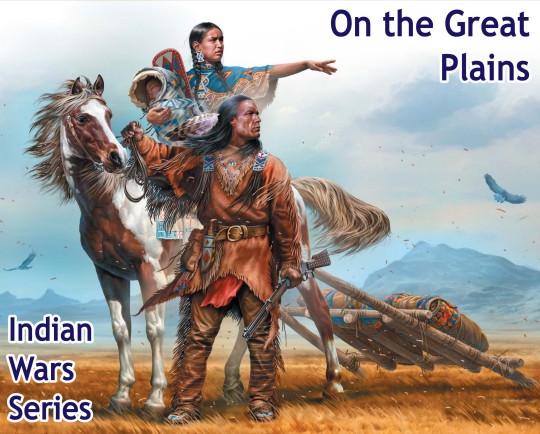 On The Great Plaines Indian Family w/Horse & Accessories