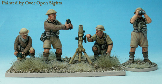 World War II: (British) 3in Mortar & Crew
