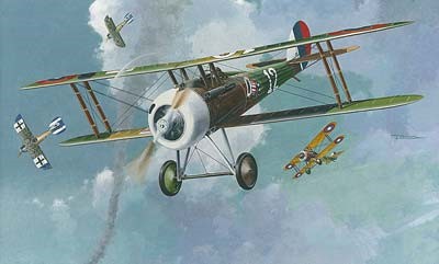 Nieuport 28c1 WWI French BiPlane Fighter