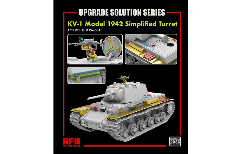 KV-1 Model 1942 Simplified Turret Upgrade Set