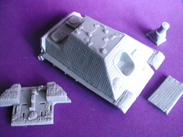 Jagdpanther (Early) Conversion Kit for Meng Toons Tanks