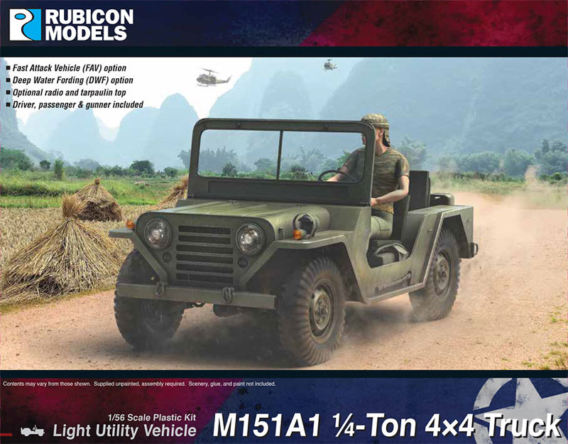 M151A1 ¼ Ton 4×4 Utility Truck