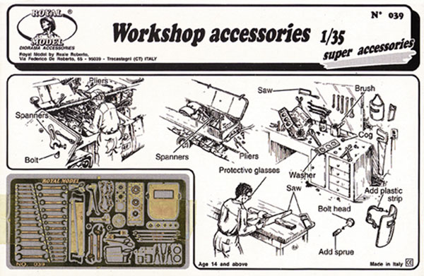 Workshop Accessories (Photo-Etch)