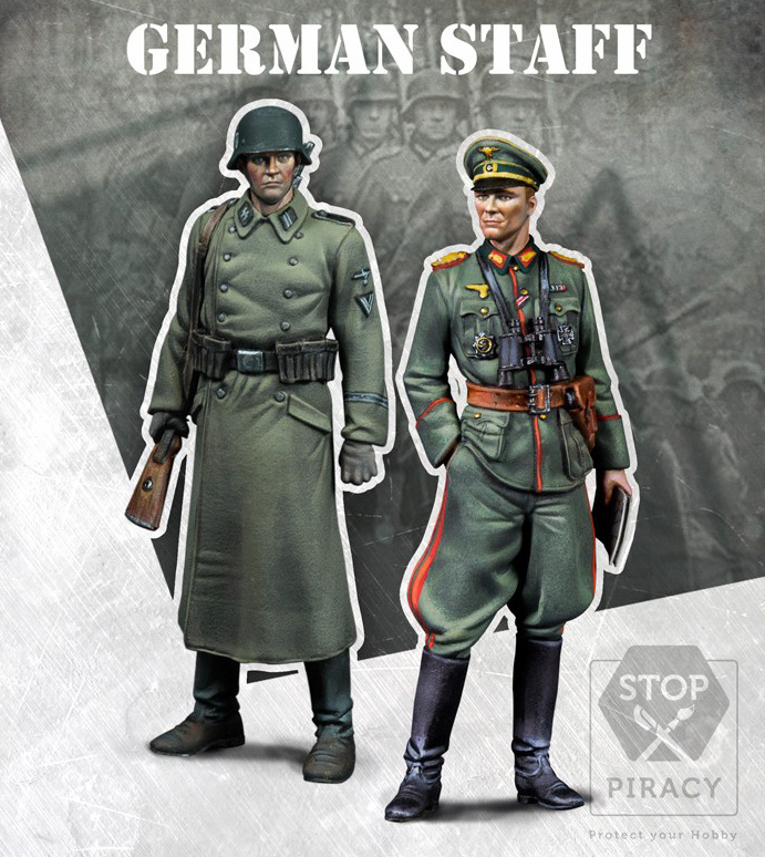 Warfront - German Staff 1/72