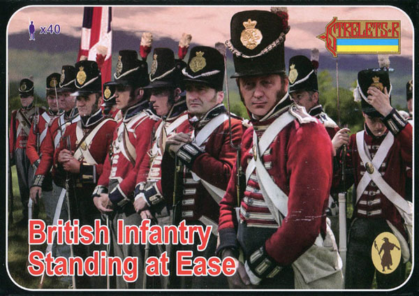 Strelets R - Napoleonic British Infantry Standing at Ease