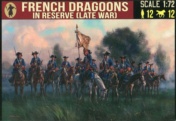 Strelets R - War of the Spanish Succession: French Late War Dragoons in Reserve