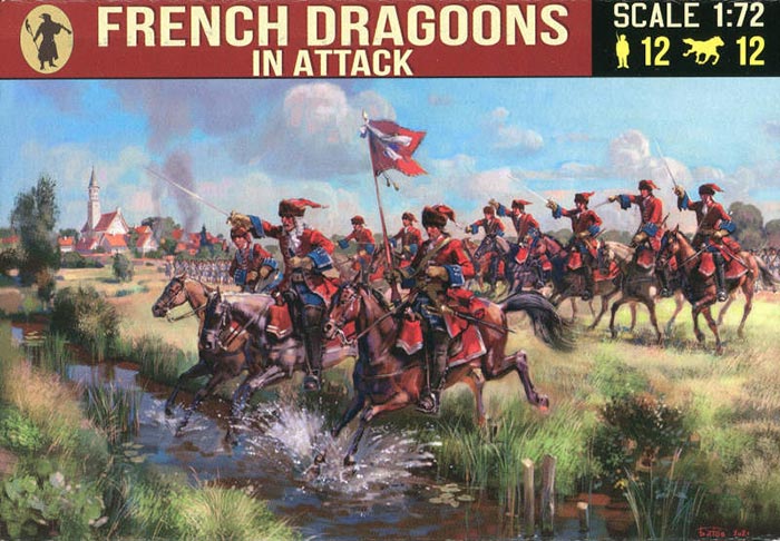 Strelets R - War of the Spanish Succession: French Dragoons in Attack