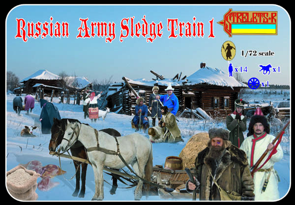 Strelets R - Russian Army Sledge Train Set 1