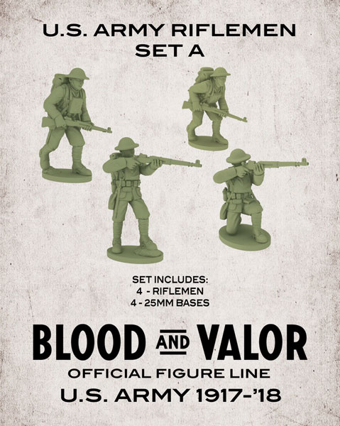 Blood & Valor - WWI US Army Rifleman Set A