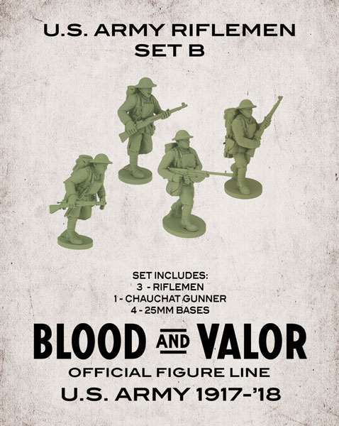 Blood & Valor - WWI US Army Rifleman Set B