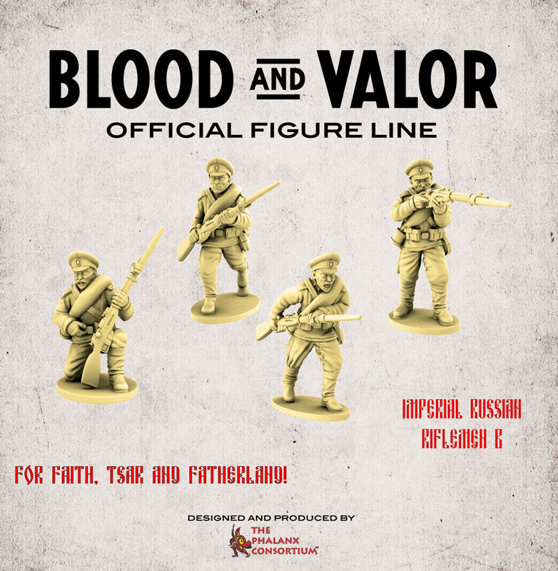 Blood & Valor - WWI Imperial Russian Riflemen B