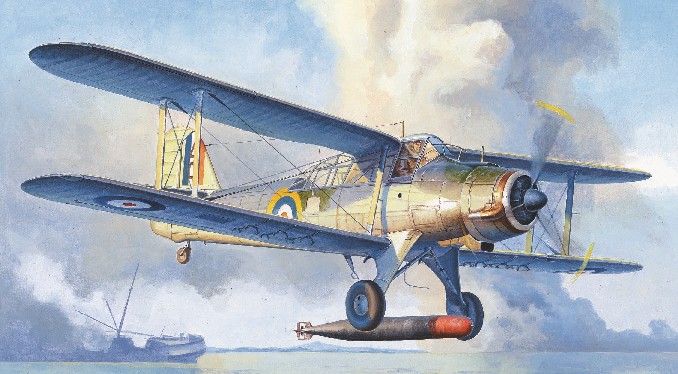 Fairey Albacore Torpedo Bomber BiPlane