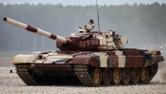 Russian T72B1 Main Battle Tank w/Kontakt-1 Reactive Armor