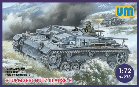 Sturmgeschutz III Ausf E Tank (New Tool)
