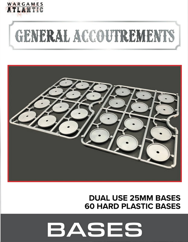General Accoutrements: 25mm Dual Use Bases