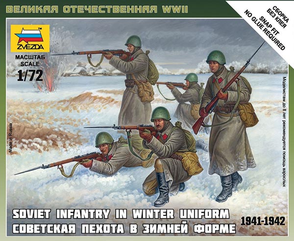 WWII Soviet Infantry (Winter Uniform)
