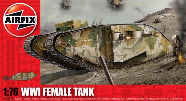 WWI Mark IV Female Tank