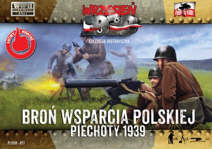 WWII Polish Infantry Support Weapons With 15 Crew