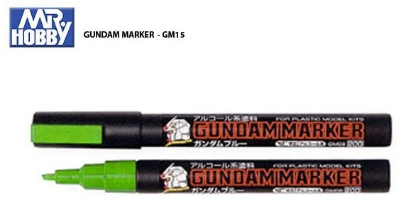 Gundam Acrylic Paint Marker Fluorescent Green