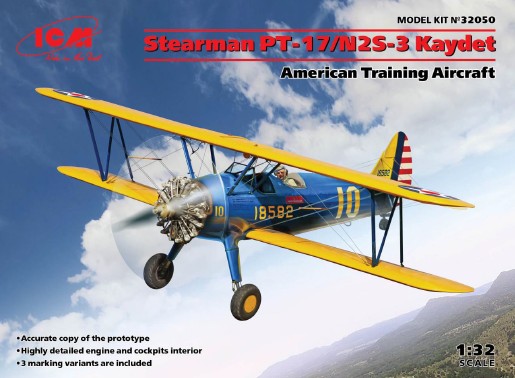 Stearman PT17/N2S3 Kaydet American Training Aircraft